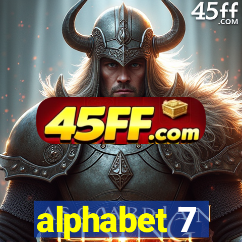 alphabet 7